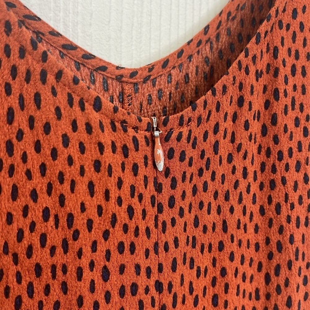 ELK The Label - Jorum Cheetah Tie At Shoulder Flowy Sleeveless Jumpsuit Size 2 - Picture 12 of 13